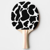 Raquette De Ping Pong Pots de vache noir simple Animal (Devant)
