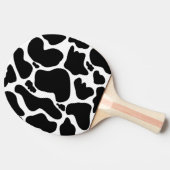 Raquette De Ping Pong Pots de vache noir simple Animal (Côté)