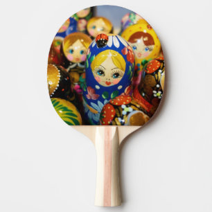 Raquette De Ping Pong Poupées russes gigognes