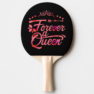 Raquette De Ping Pong Pour toujours un sac cadeau Queen