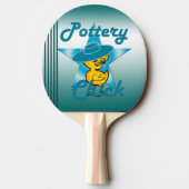 Raquette De Ping Pong Poussette de poterie #7 (Dos)