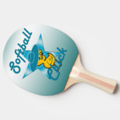 Raquette De Ping Pong Poussin #7 du base-ball (Côté)