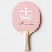 Raquette De Ping Pong Princesse rose-n-blanche (Devant)