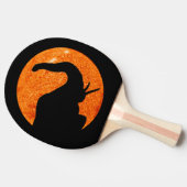 Raquette De Ping Pong Profil éléphant Éclipse solaire ombre (Côté)