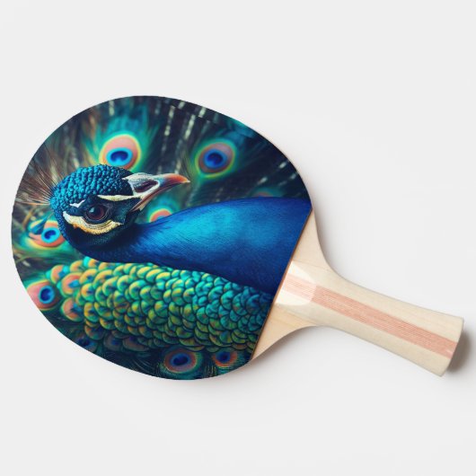 Raquette De Ping Pong Profil Peacock (Côté)