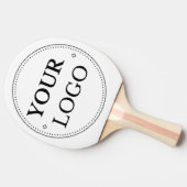 Raquette De Ping Pong Promotion de marque de logo d'entreprise (Côté)