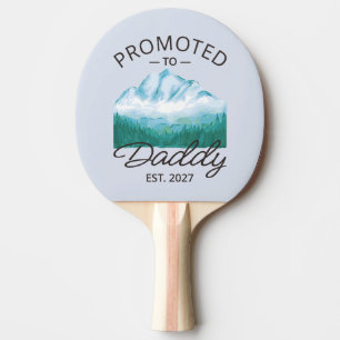 Raquette De Ping Pong Promu Papa Prévu 2027 Annonce Nouveau Papa VI
