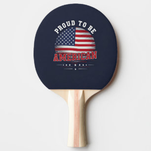 Raquette De Ping Pong Proud to be American