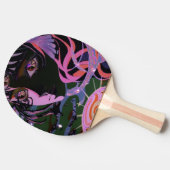 Raquette De Ping Pong Psychédélique 3ème Oeil Anime Girl (Côté)