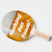 Raquette De Ping Pong Puanteur de bière rien mais mousse (Côté)