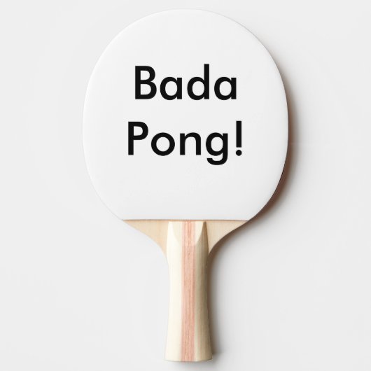 Raquette De Ping Pong Puanteur faite sur commande de Bada de palette de (Devant)