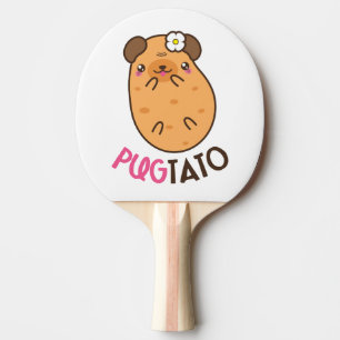 Raquette De Ping Pong Pugtato drôle