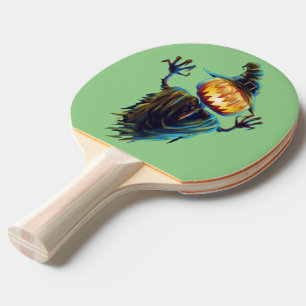 Raquette De Ping Pong Puissance citrouille : Halloween Ping Pong Paddle