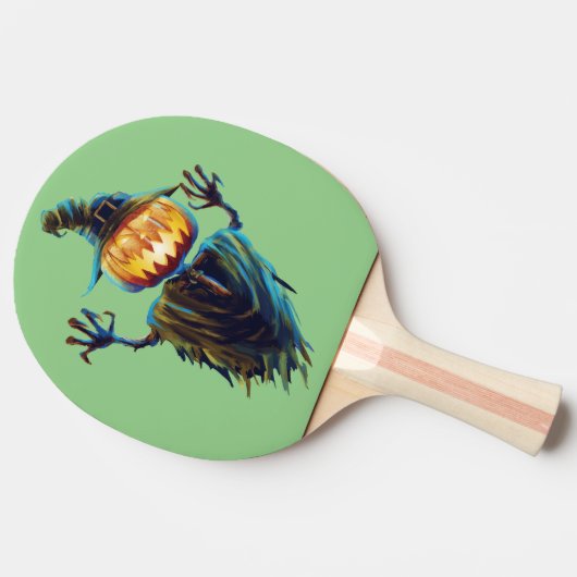 Raquette De Ping Pong Puissance citrouille : Halloween Ping Pong Paddle (Côté)