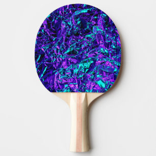 Raquette De Ping Pong Purple et Turquoise