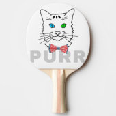 Raquette De Ping Pong Purr de chat (Devant)