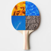 Raquette De Ping Pong Quatre éléments (Devant)