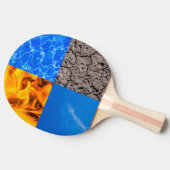 Raquette De Ping Pong Quatre éléments (Côté)