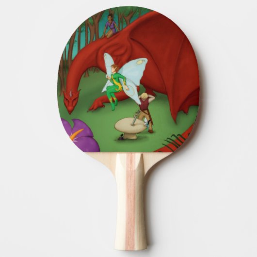 Raquette De Ping Pong Quête de fées (Devant)