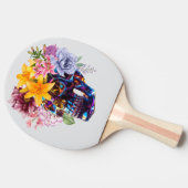 Raquette De Ping Pong "Radiance crânienne florale" (Côté)