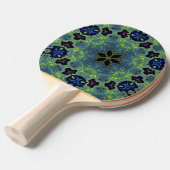 Raquette De Ping Pong Radiant Fractal Symphony (Devant Angle)