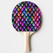Raquette De Ping Pong Rainbow Dragon Scales Ping Pong Paddle (Devant)