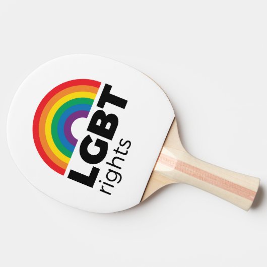Raquette De Ping Pong Rainbow Rights (Côté)