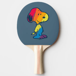 Raquette De Ping Pong Rainbow Snoopy
