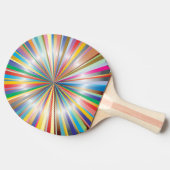 Raquette De Ping Pong Rainbow Starburst (Côté)