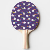 Raquette De Ping Pong Rainbow Stars Ping Paddle (Dos)