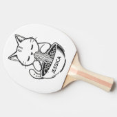 Raquette De Ping Pong Ramen Cat – Awesome Kawaii Anime Personalized (Côté)