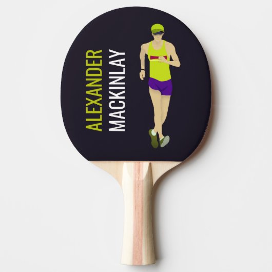 Raquette De Ping Pong Randonnée (Devant)