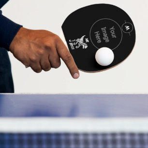 Raquette De Ping Pong Rapateur fantôme blanc