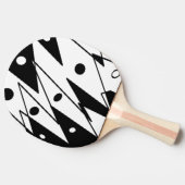Raquette De Ping Pong Raquette de ping-pong élégante au design pointu (Côté)