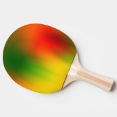 Raquette De Ping Pong Rasta Splash de couleur (Côté)