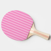 Raquette De Ping Pong rayure rose (Côté)