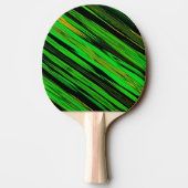 Raquette De Ping Pong Rayure verte de sucrerie (Dos)