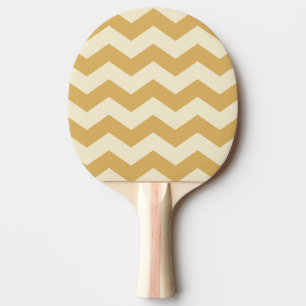Raquette De Ping Pong Rayure Zigzag Sable Couleur Lever de Soleil