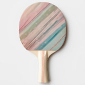 Raquette De Ping Pong Rayures aux teintes douces (Devant)