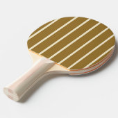 Raquette De Ping Pong Rayures et uni de vent chaud du désert (Devant Angle)