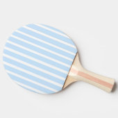 Raquette De Ping Pong Rayures fines bleu clair (Côté)