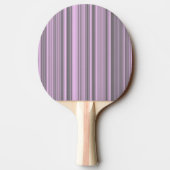 Raquette De Ping Pong Rayures Gris Violet (Dos)