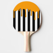 Raquette De Ping Pong Rayures hantées Goutte orange (Devant)