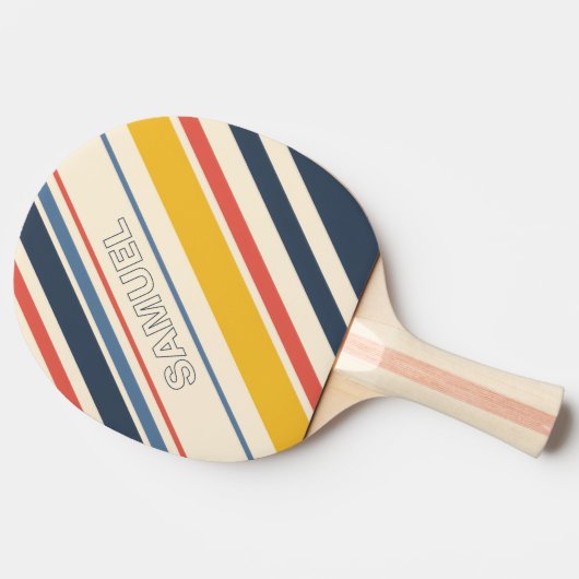 Raquette De Ping Pong Rayures lumineuses (Côté)