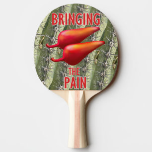 Raquette De Ping Pong Red Chili Peppers Apportez la pagaie Pain ping pon