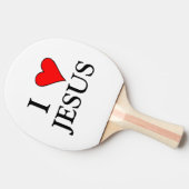 Raquette De Ping Pong Red I COEUR JESUS (Côté)