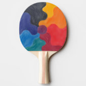 Raquette De Ping Pong Réflexions Artistiques (Dos)