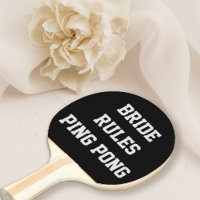 Règles de la mariée Fête des mariées Mariage Ping