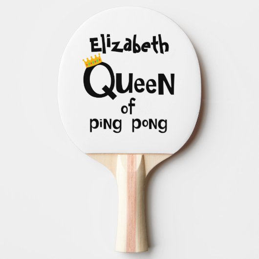Raquette De Ping Pong Reine de (Devant)