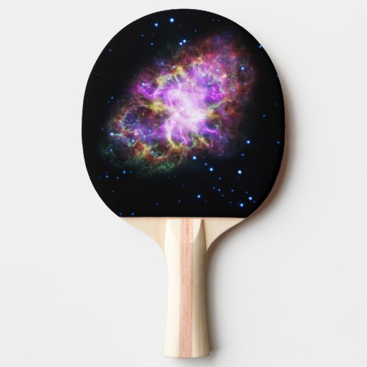 Raquette De Ping Pong Rémanent de supernova de la nébuleuse du Crabe Com (Devant)